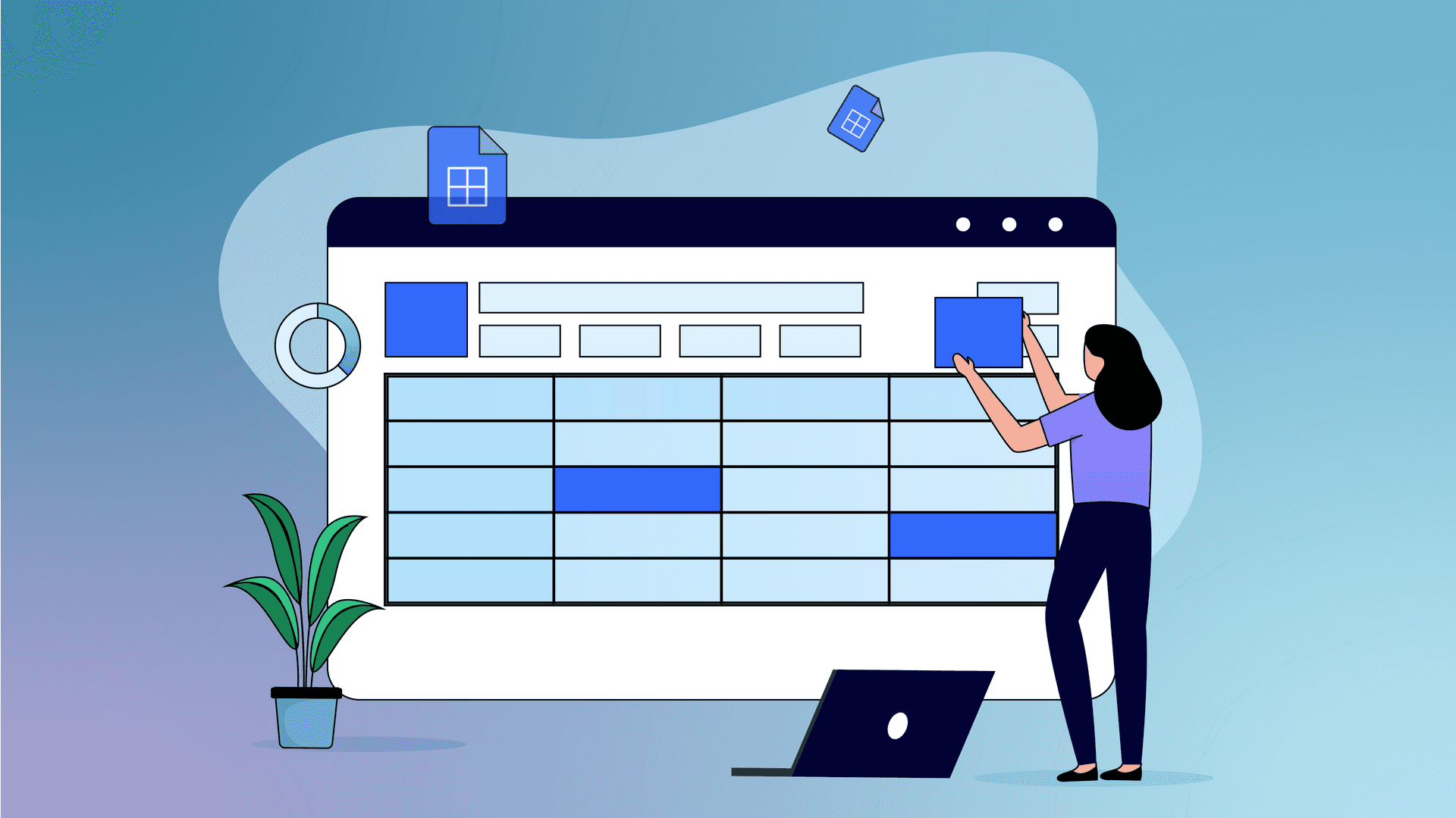 Manage product data in spreadsheets